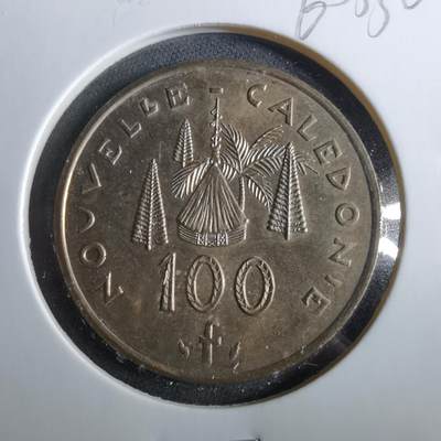 沼泽如烟--第960场 - 法属新喀里多尼亚1987年100法郎