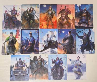 亡灵潮玩 马年第二场 2月3日 晚8点截拍 - 燎原三国龙骧虎跃孙启鑫三国普卡14张套