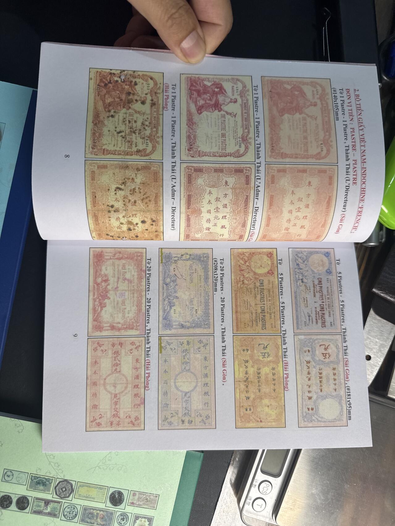 ❤️【币观天下】❤️ 第339期钱币拍卖- 2026.1.16周五晚上6点半场-长期征集拍品 越南本土杂志型目录四本每本大约50到60页胡志明大币商主编不过主编挂了所以就停了内容很好