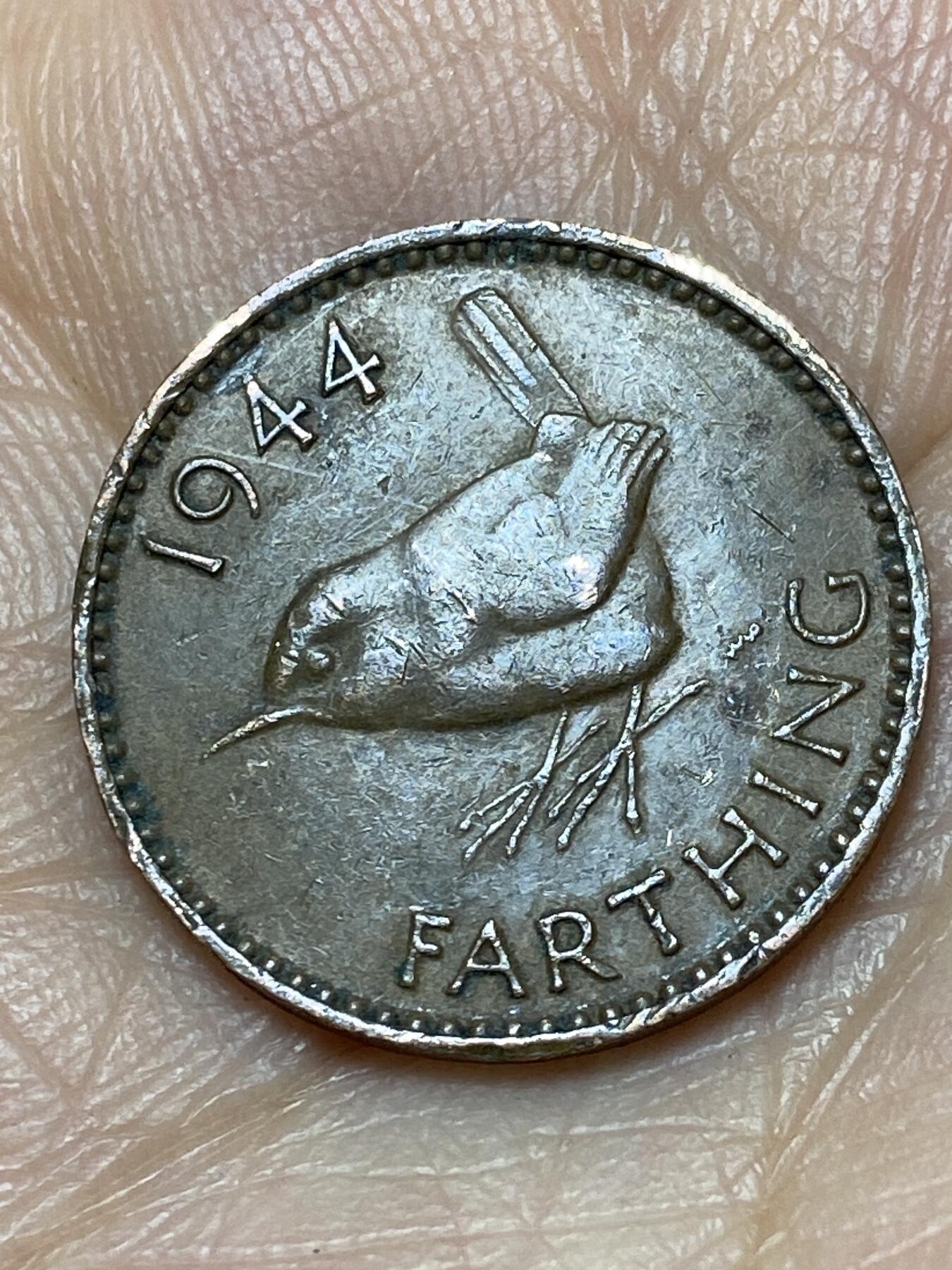 2026年第七场(总第一百七十六场）外国好品散币场(免佣金) 英国🇬🇧1944年1法新(乔治六世第一版)