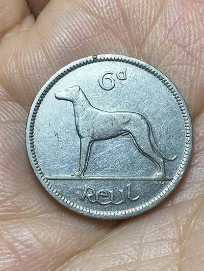 2026年第七场(总第一百七十六场）外国好品散币场(免佣金) - 爱尔兰1928年6便士(英辖自由邦时期，首发年)