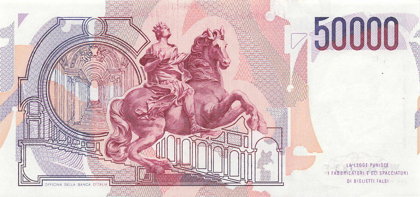 小福收藏拍卖第199期 裸钞场 本期有多张豹子号靓号 瑞士1000法郎 经典提香 毛里求斯首发年大全套 白俄罗斯5000000卢布 苏里南10000盾  爱沙尼亚  苏丹 西班牙 保加利亚 古巴等多国精美纸币 意大利 1984年 50000里拉 首版 贝尔尼尼 尾8 unc