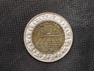 逸泉钱币2026C世界钱币纪念币专场第二组C1-400件 - 56埃及双色一磅纪念币