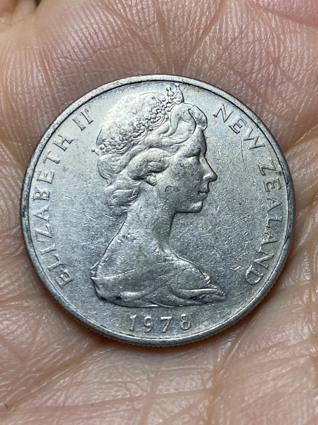 2026年第七场(总第一百七十六场）外国好品散币场(免佣金) 新西兰🇳🇿1978年10分(伊丽莎白二世中年花冠)