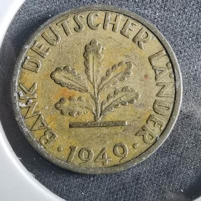 沼泽如烟--第960场 - 德国1949年5芬尼银行版