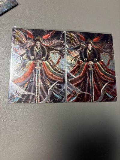 秋萤阁第42期 (1月17号周六晚上20点截拍，欢迎竞拍)  - 【老古董】卡德曼武韵红颜 帝辛 原色异色 一对