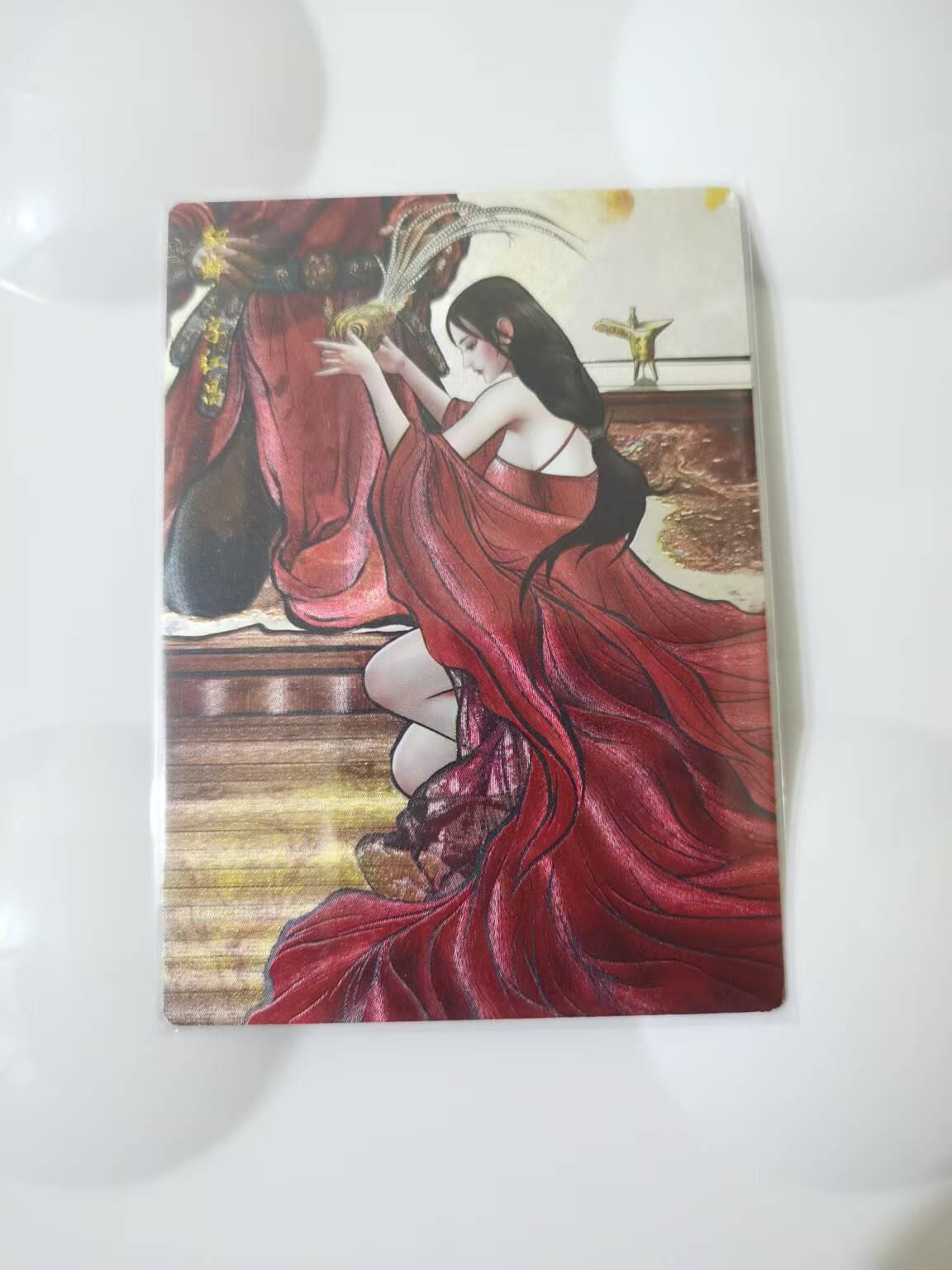 光影卡牌第28期，各家亲签，各家套卡，持续收拍品 （亲签）张建东三国，铁拳东亲签貂蝉，粗闪限编