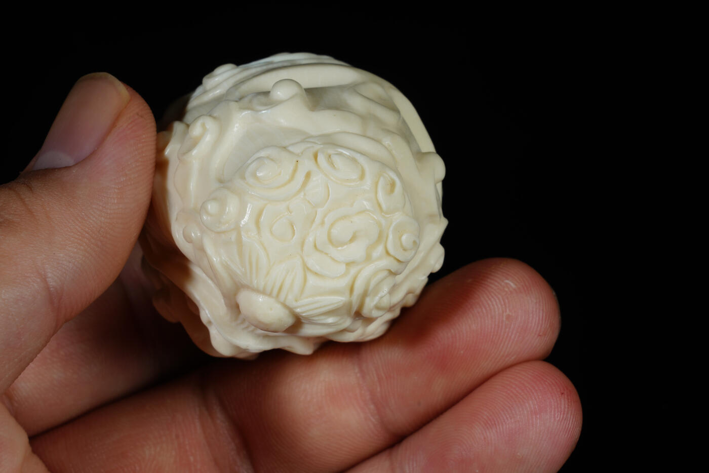 上海都达杂项专场二（全场包邮） 祥龙吐珠手把件