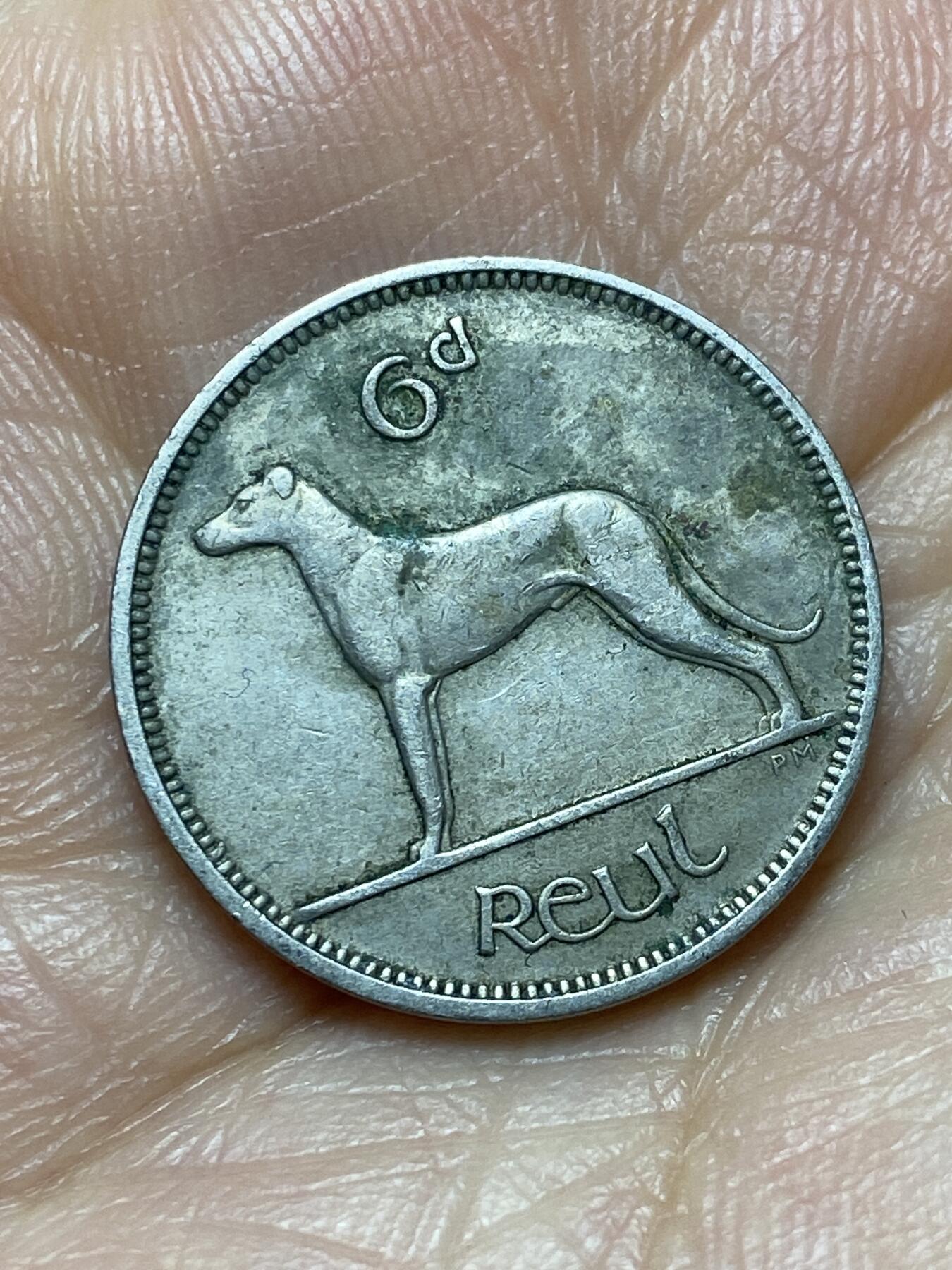 2026年第七场(总第一百七十六场）外国好品散币场(免佣金) 爱尔兰🇮🇪1947年6便士(共和国时期第一套第二版)