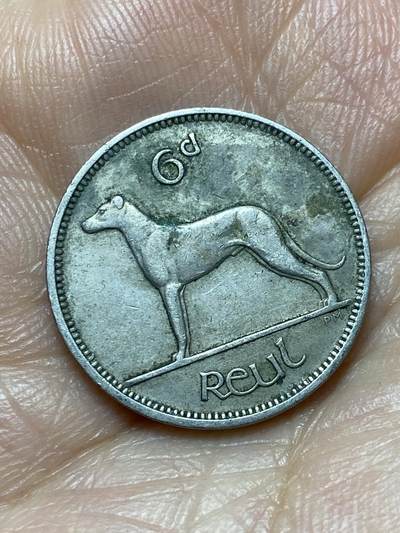 2026年第七场(总第一百七十六场）外国好品散币场(免佣金) - 爱尔兰🇮🇪1947年6便士(共和国时期第一套第二版)