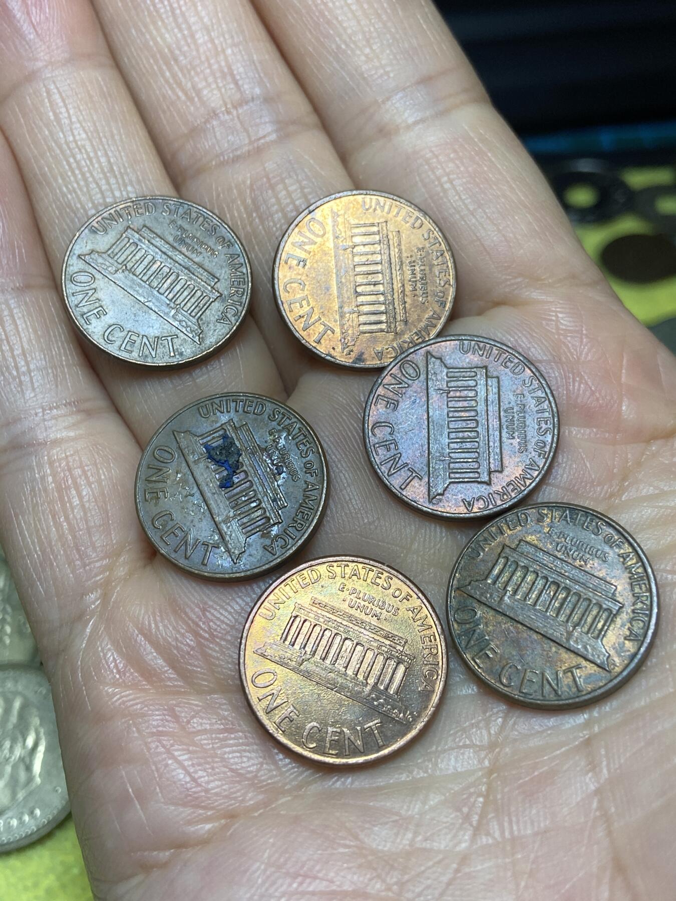 2026年第七场(总第一百七十六场）外国好品散币场(免佣金) 美国🇺🇸1分6枚：1964年71年81年94年96年