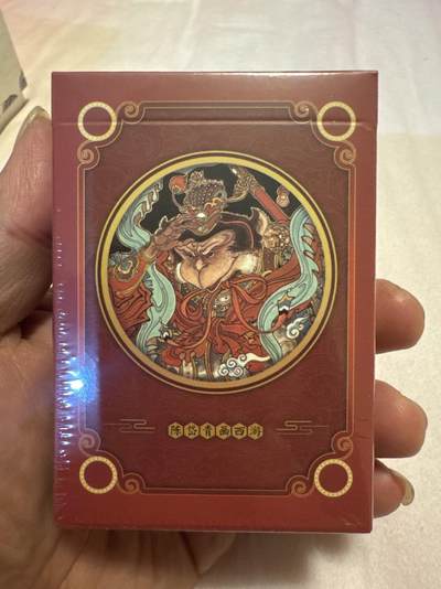 月落卡牌大清仓第4期 - 陈岱青画西游  全新未拆扑克一副