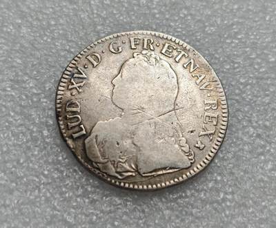 瓶子🏺第225期拍卖会 -  1727年法国路易十五1埃居克朗型大银币