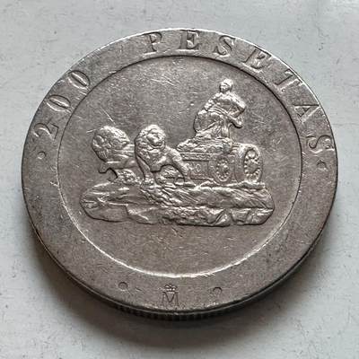 🌹外币初藏🌹🐯2026年第7场  每周二四六晚8️⃣点 接代拍 - 西班牙1990年200比塞塔