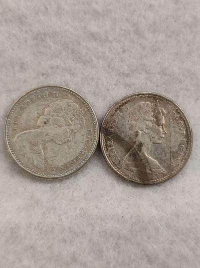 G&W世界散币，银币处理专场（第43场） - 加拿大10分 银币 2枚