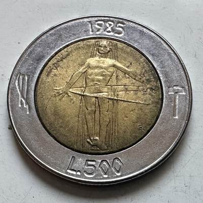 🌹外币初藏🌹🐯2026年第7场  每周二四六晚8️⃣点 接代拍 - 圣马力诺1985年500里拉