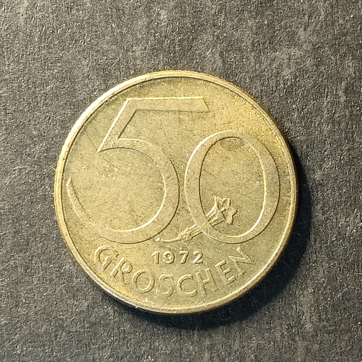 逸泉钱币2026A世界散币纸币纪念币专场A第一场 220 奥地利50格罗申铜币