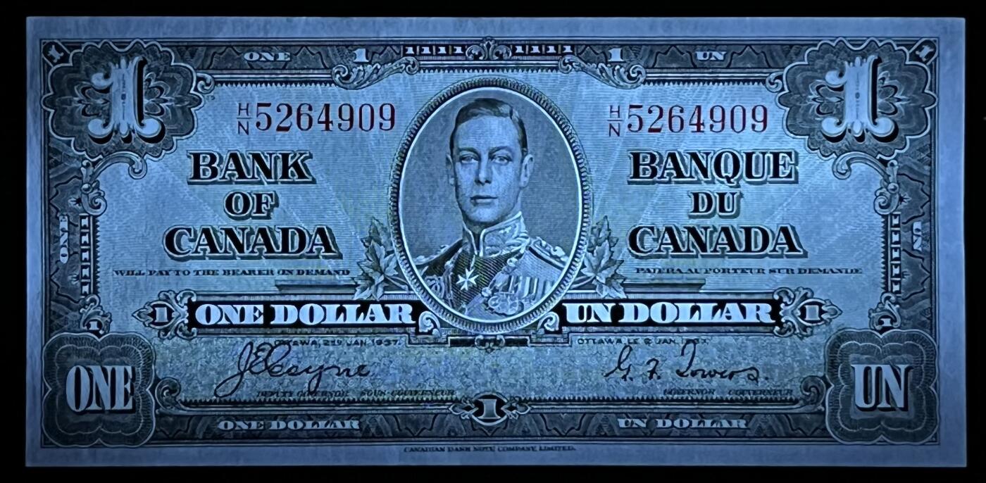 小福收藏拍卖第199期 裸钞场 本期有多张豹子号靓号 瑞士1000法郎 经典提香 毛里求斯首发年大全套 白俄罗斯5000000卢布 苏里南10000盾  爱沙尼亚  苏丹 西班牙 保加利亚 古巴等多国精美纸币 加拿大 1937年 1元 乔治六世 丰收女神 unc