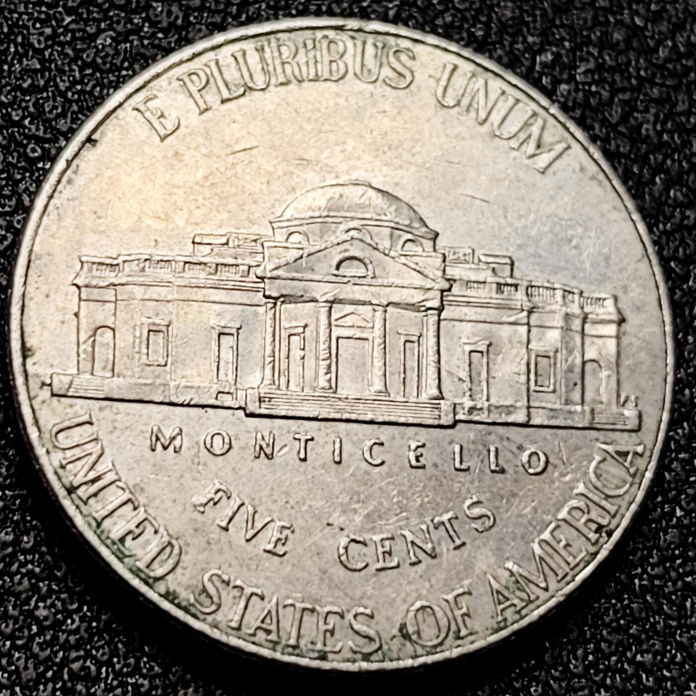 泉币菌-第169场- 精品福利场 美国2015年 5美分纪念币 杰斐逊 及 故居蒙蒂塞洛庄园 21mm 