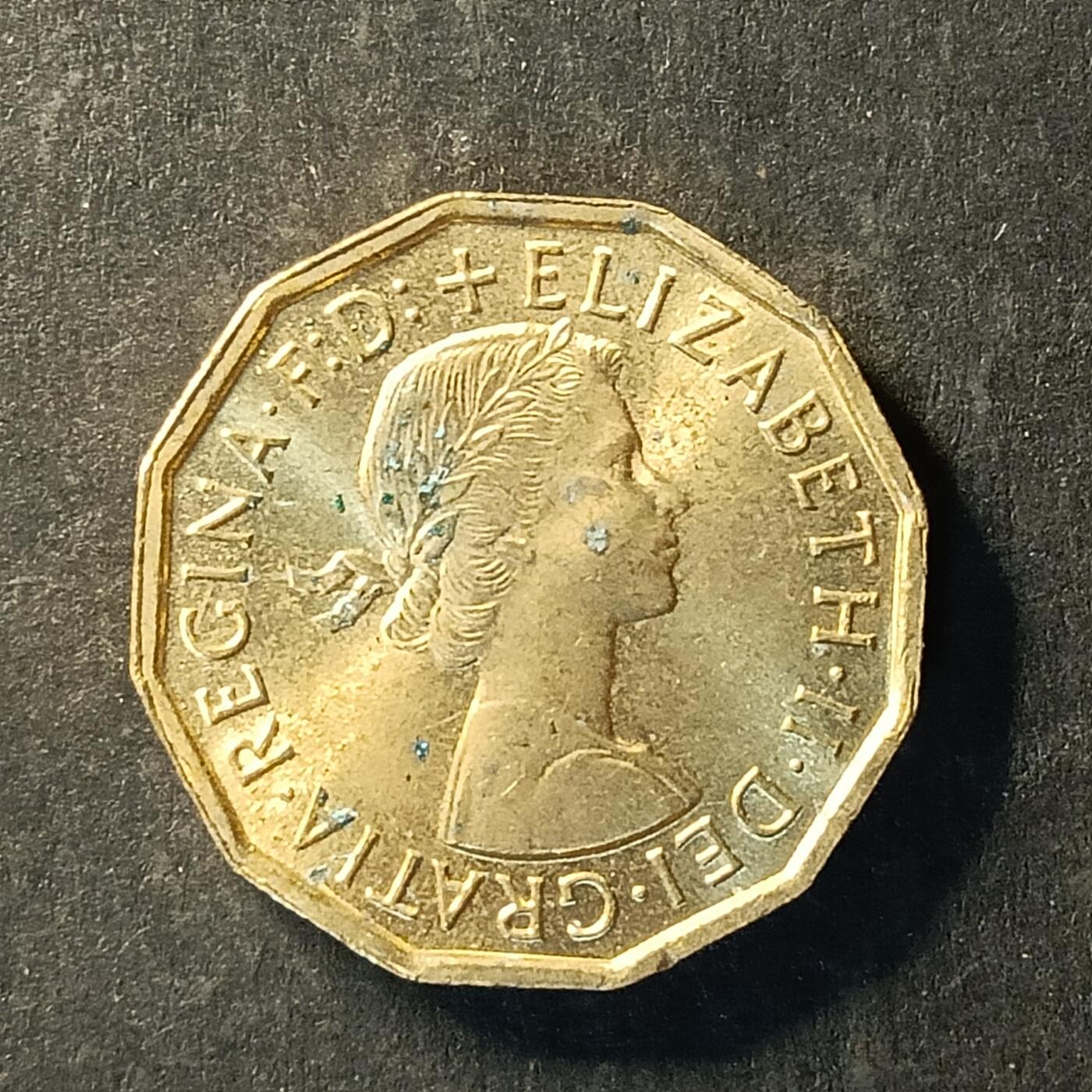 逸泉钱币2026A世界散币纸币纪念币专场A第一场 213 英国3便士铜币