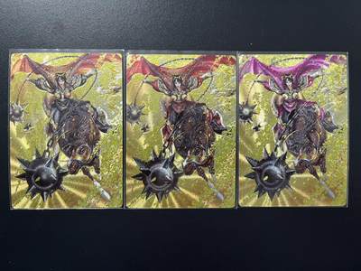 卡牌杂货铺专场拍卖第四场 1月16日周五晚22:00结拍 - 【限编】卡德曼 谷粒 扈三娘三色049 限编300金编 粗闪