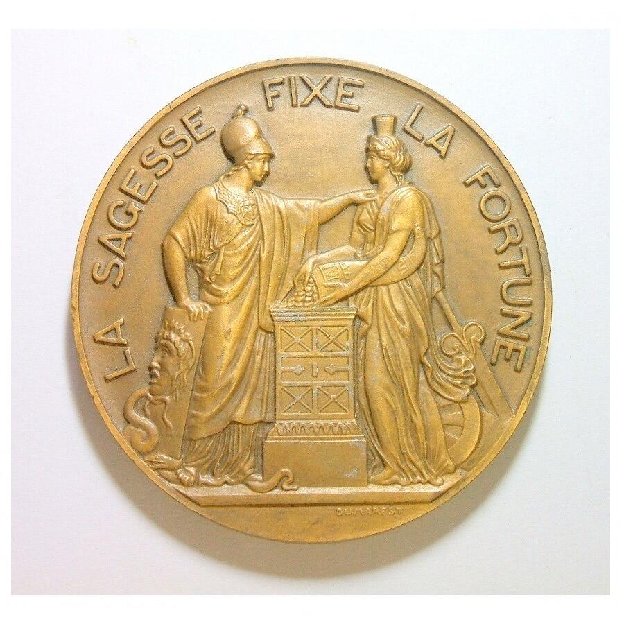 【旋风钱币】1月17日19:00准时开拍 精美欧洲币章、银币银章、第三帝国钱币等 全场包邮！ 【艺术】法国艺术大章 拿破仑金叶冠+女神 高浮雕精制超大铜章 68MM 158克