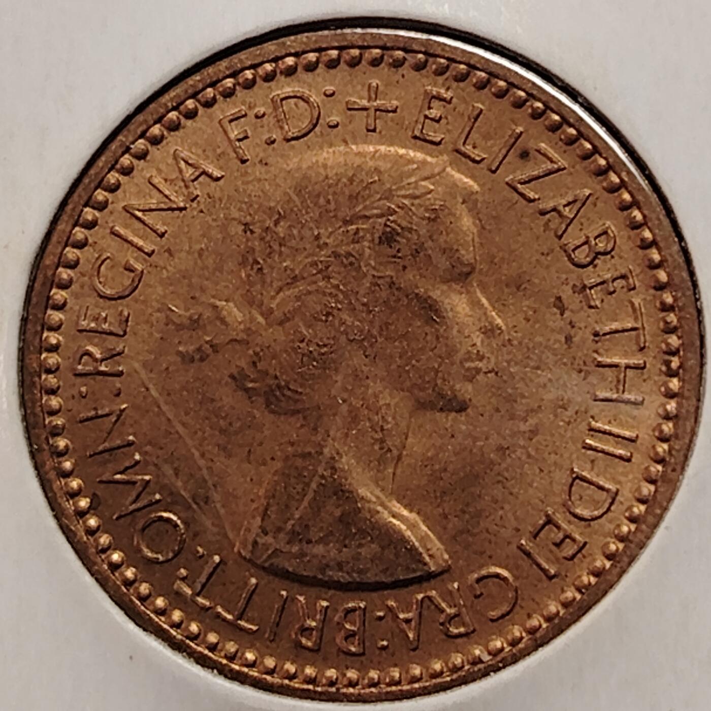 布加迪🐬～世界钱币(上海)🌾第 269 期 /  各国套币和散币 英国🇬🇧 1953年 1法新