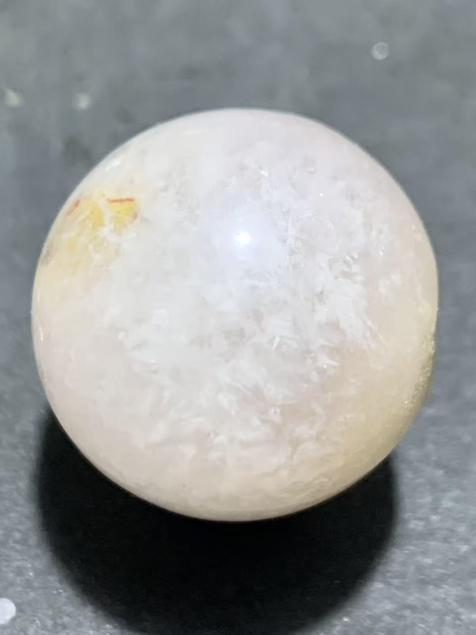 冰飘战国红玛瑙通货大圆珠一颗