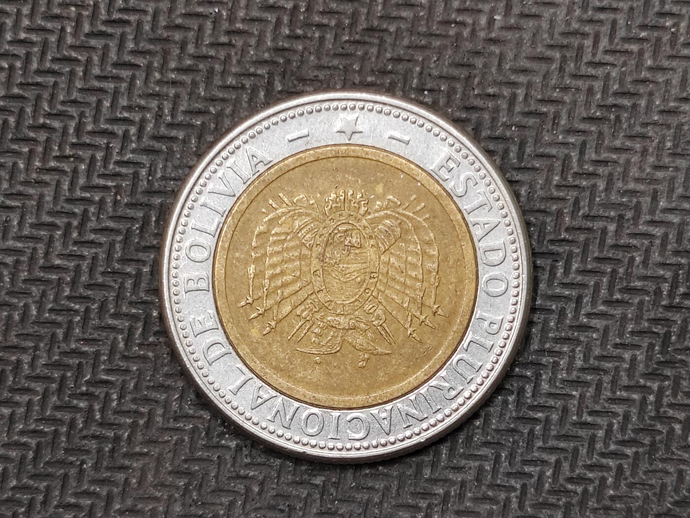 逸泉钱币2026C世界钱币纪念币专场第二组C1-400件 167玻利维亚硬币