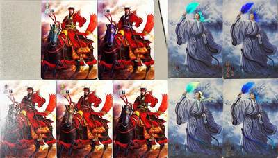 秋萤阁第42期 (1月17号周六晚上20点截拍，欢迎竞拍)  - 燎原三国 黄子鉴三国 曹操&诸葛亮 炫彩