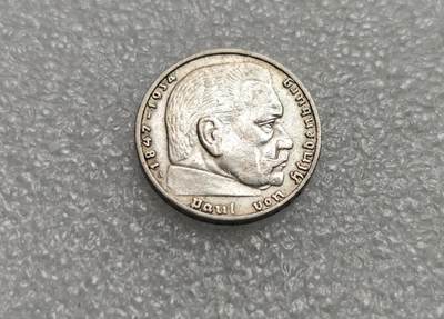 瓶子🏺第225期拍卖会 -  1937年德国兴登堡2马克银币