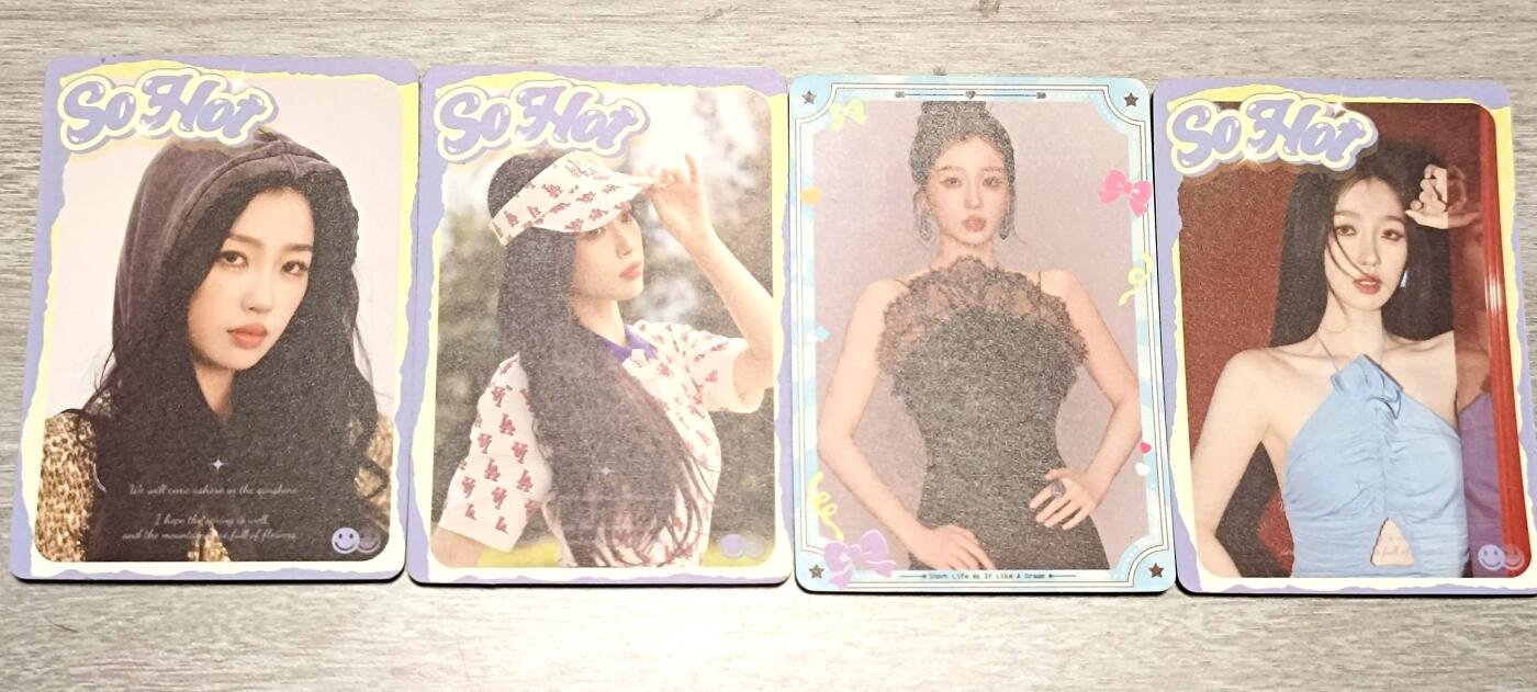 万国钱币阁第四场（钱币卡牌场） 女明星卡牌一组