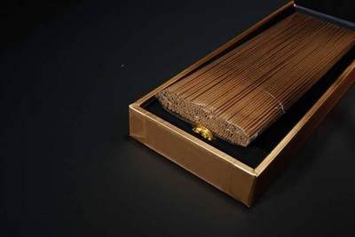 上海都达杂项专场七十三【全场包邮】 天然越南芽庄沉香健康线香礼盒装 一盒