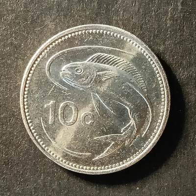 逸泉钱币2026A世界散币纸币纪念币专场A第一场 - 232 马耳他10分镍币