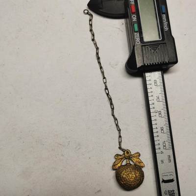 杂件专场94期 - 清代老银鎏金百子链