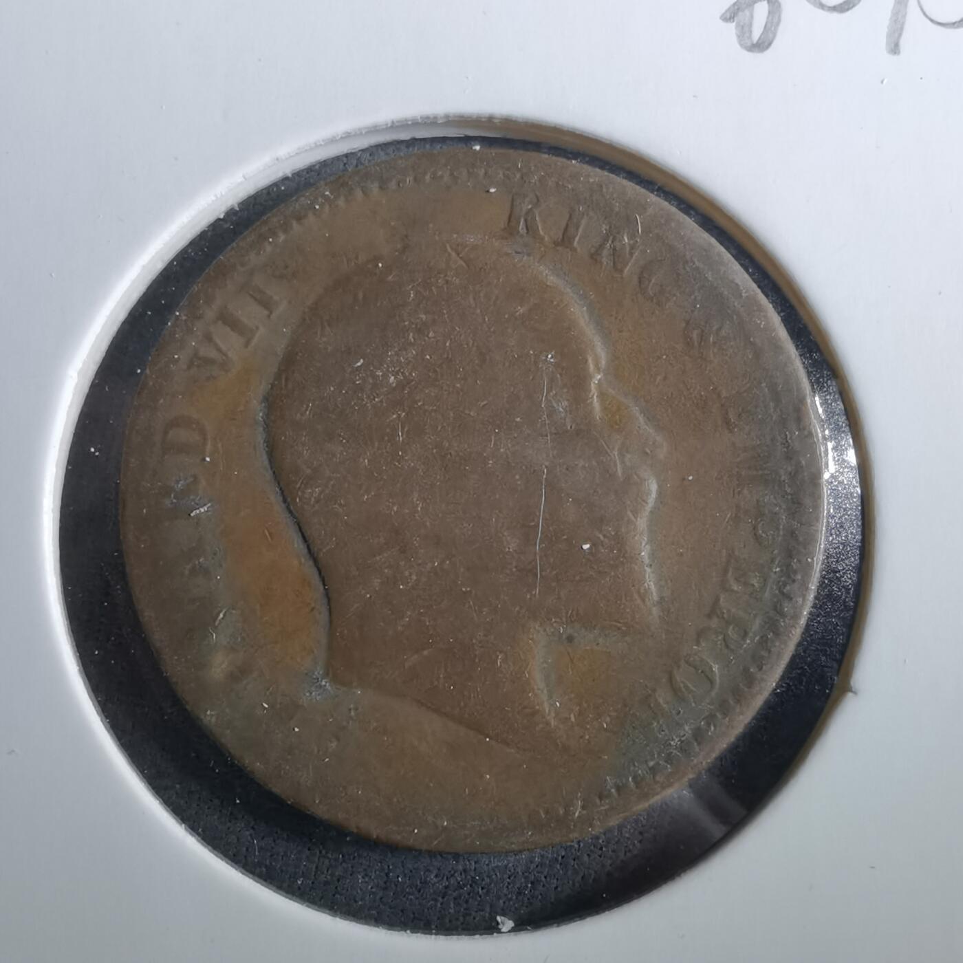 沼泽如烟--第960场 英属印度1905年四分之一安娜