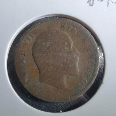 沼泽如烟--第960场 - 英属印度1905年四分之一安娜