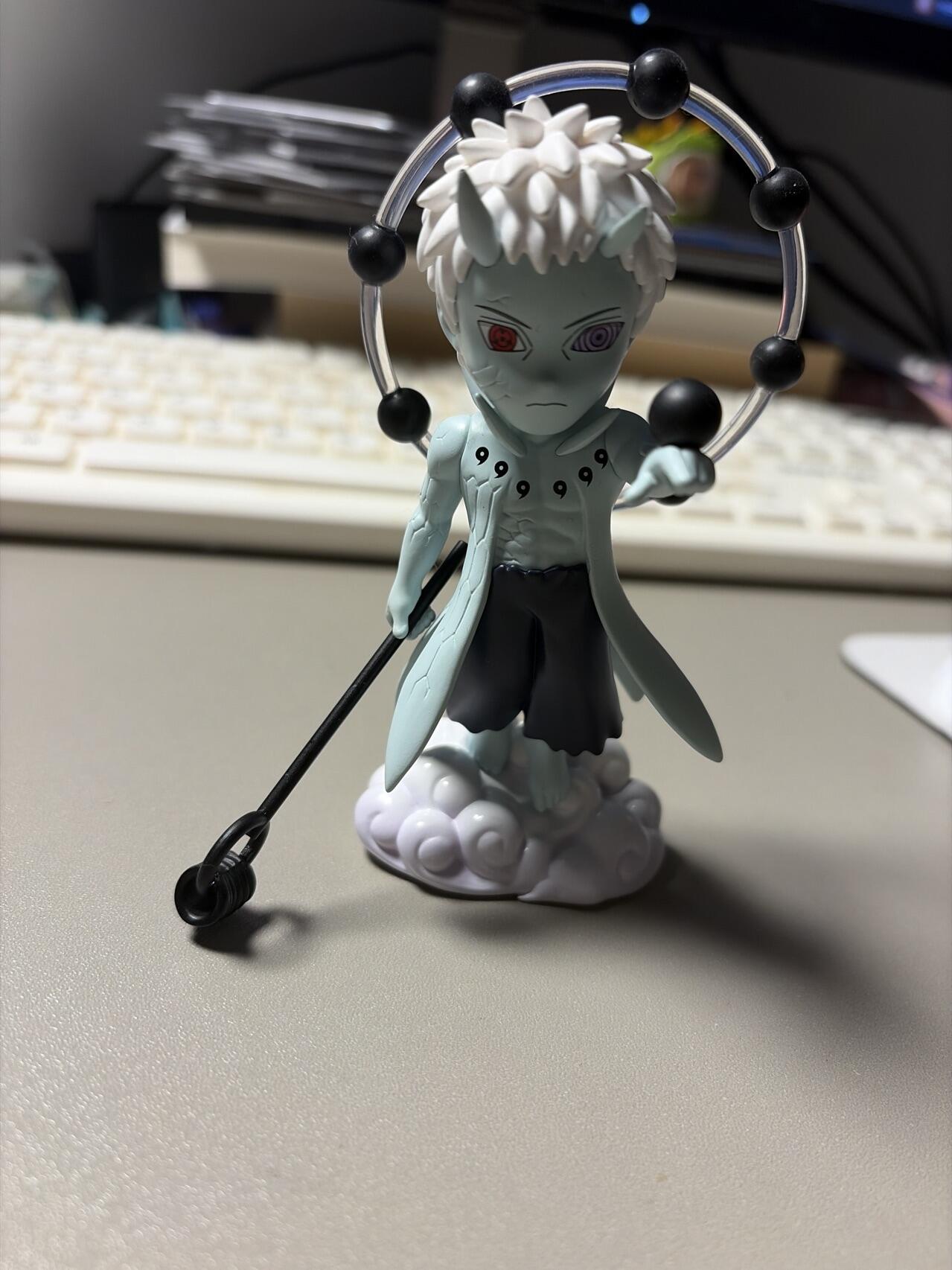 秋萤阁第42期 (1月17号周六晚上20点截拍，欢迎竞拍)  泡泡玛特正版手办 带土 所见即所得 底部有官方钢印 