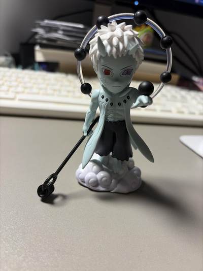 秋萤阁第42期 (1月17号周六晚上20点截拍，欢迎竞拍)  - 泡泡玛特正版手办 带土 所见即所得 底部有官方钢印 