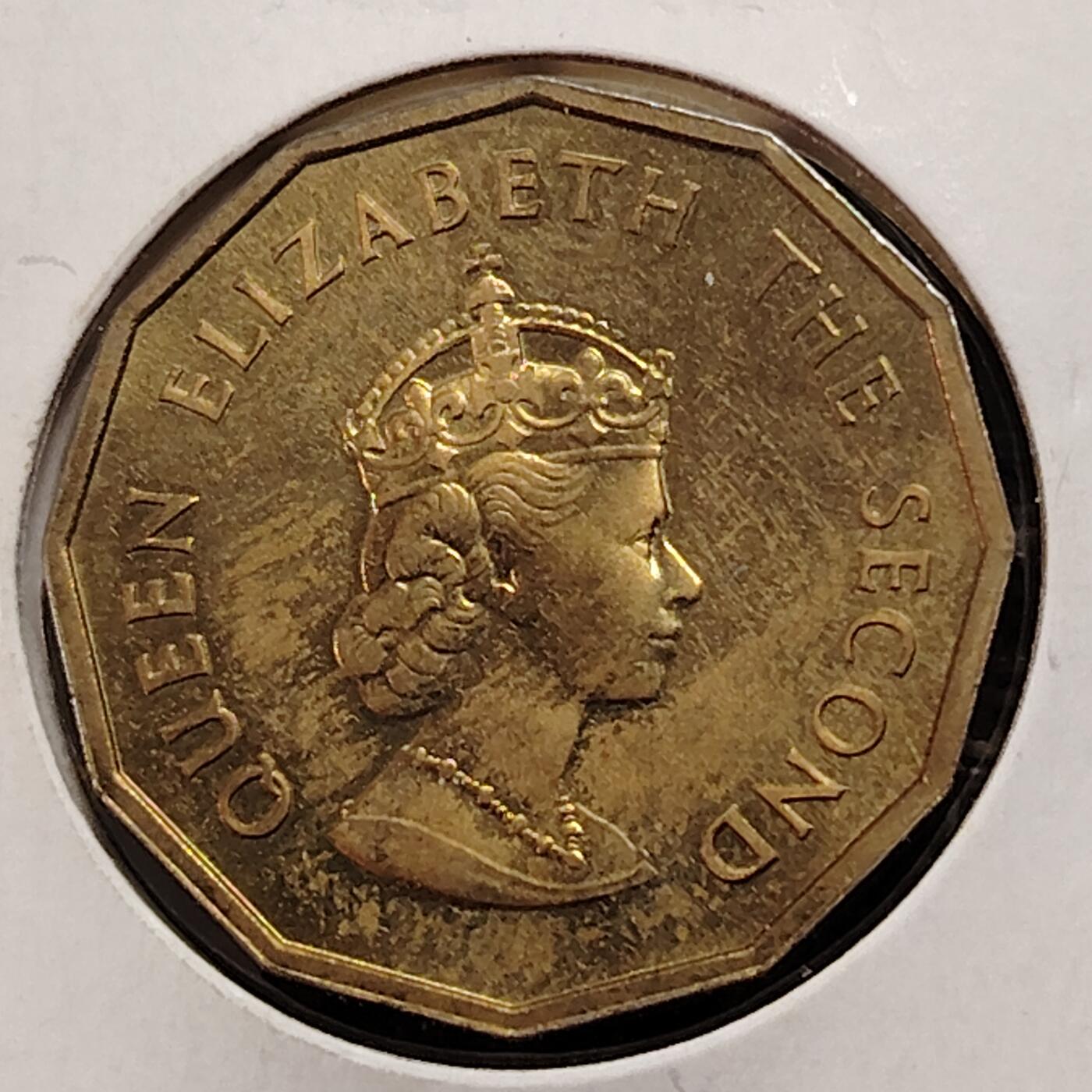 布加迪🐬～世界钱币(上海)🌾第 269 期 /  各国套币和散币 泽西岛 1966年 1/4先令