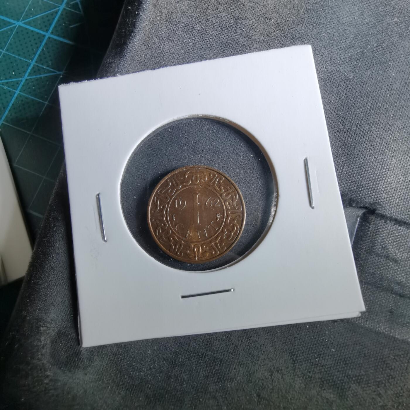 沼泽如烟--第960场 苏里南1962年一分