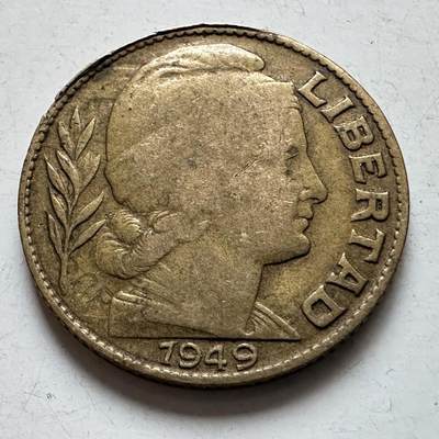 🌹外币初藏🌹🐯2026年第7场  每周二四六晚8️⃣点 接代拍 - 阿根廷1949年20分