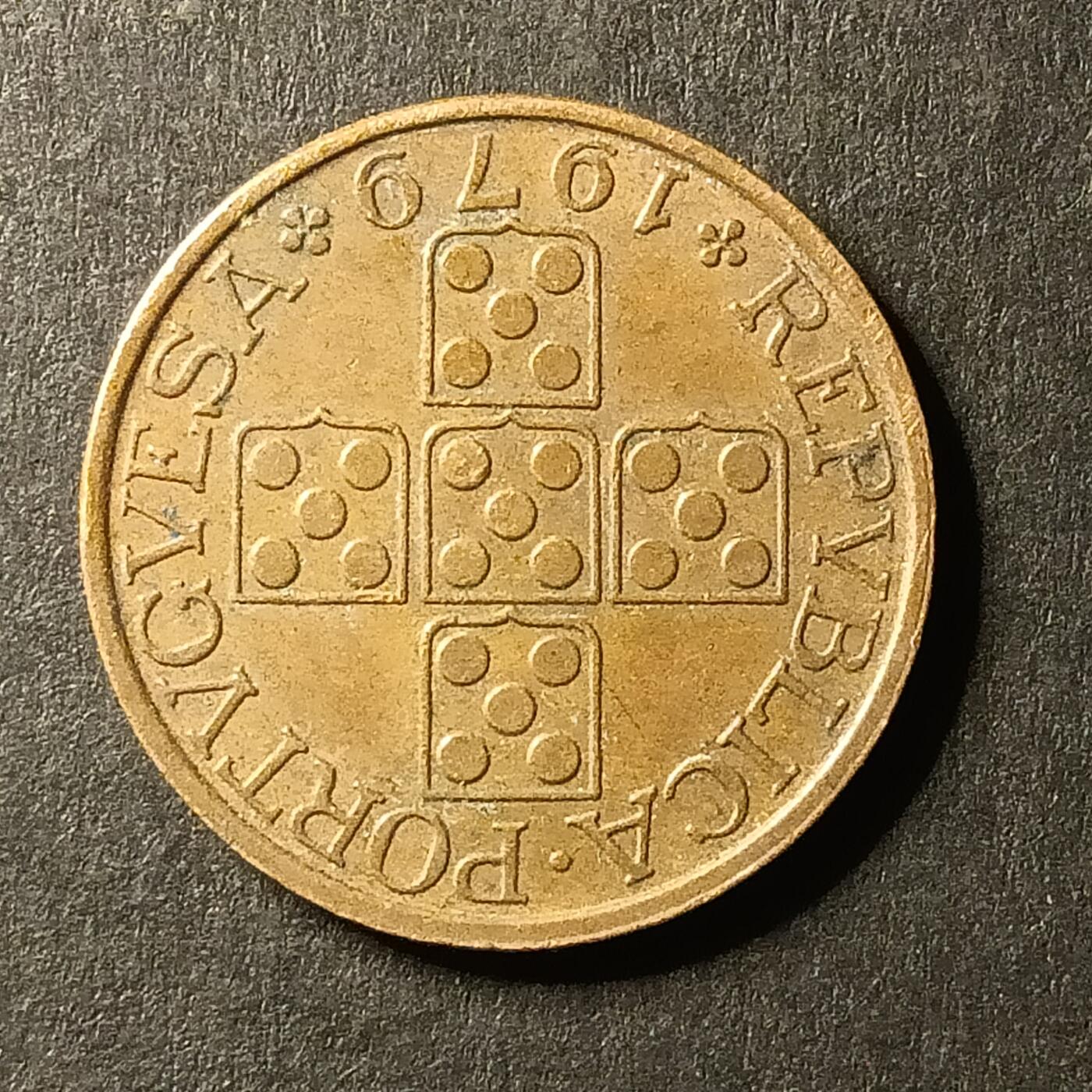 逸泉钱币2026A世界散币纸币纪念币专场A第一场 119 欧洲葡萄牙50分铜币