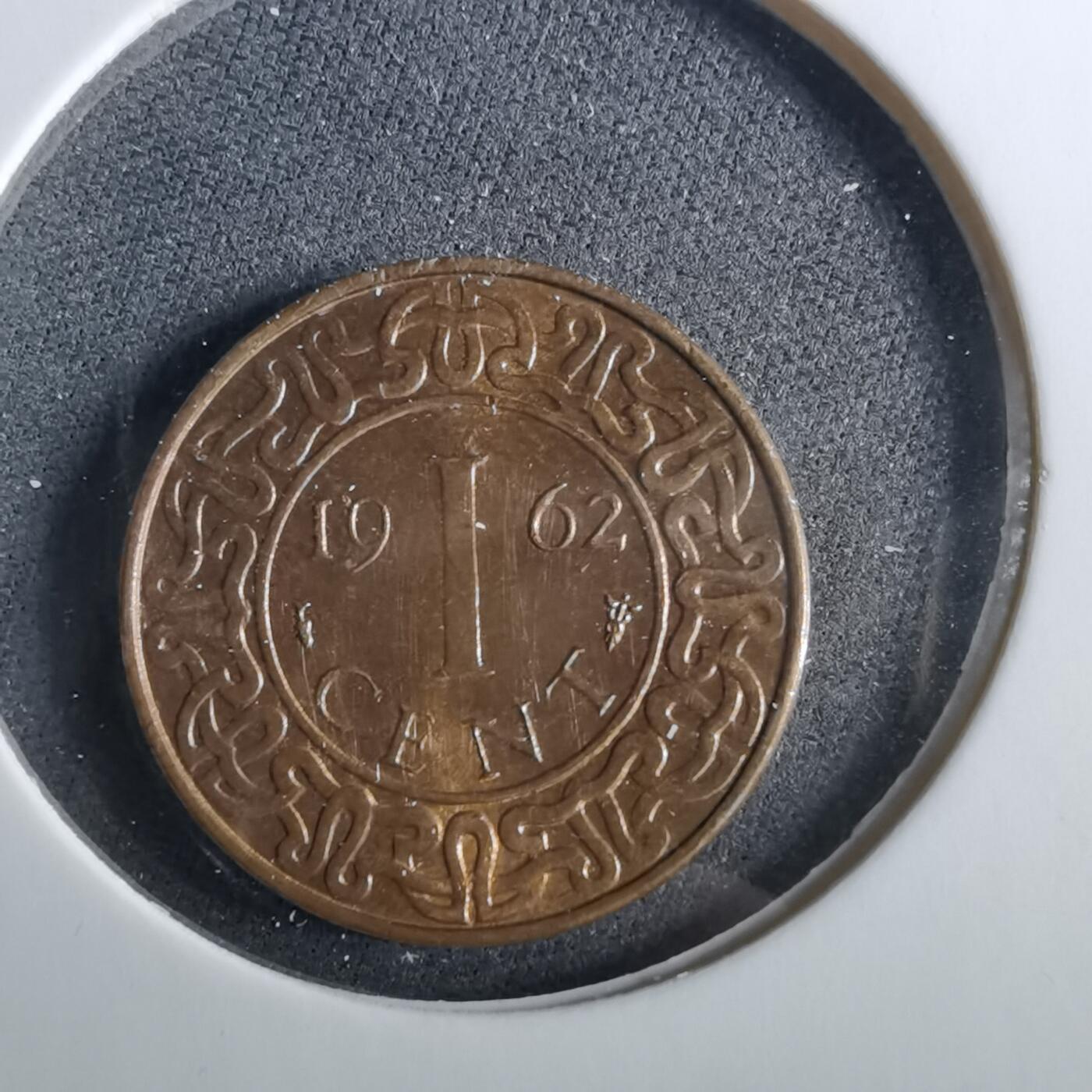 沼泽如烟--第960场 苏里南1962年一分