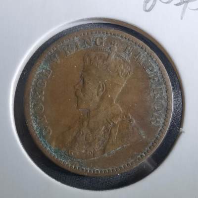 沼泽如烟--第960场 - 英属印度1934年四分之一安娜