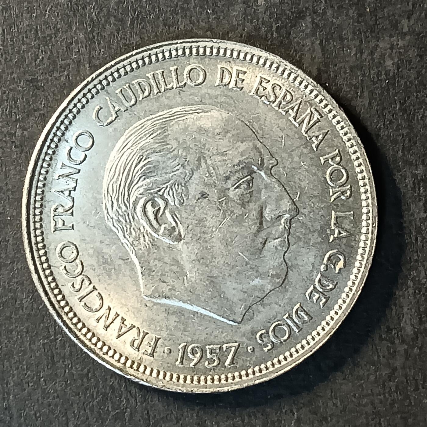 逸泉钱币2026A世界散币纸币纪念币专场A第一场 284西班牙25比塞塔