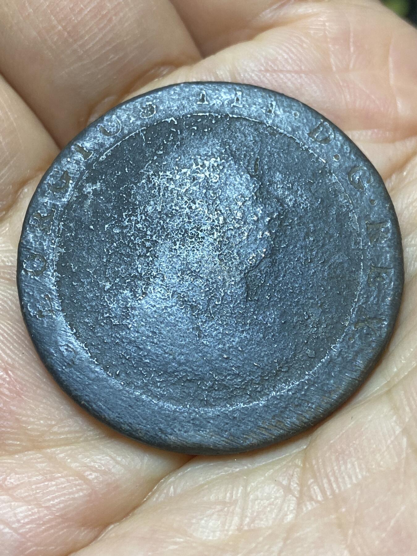 2026年第七场(总第一百七十六场）外国好品散币场(免佣金) 英国🇬🇧1797年车轮1便士(乔治三世时期)