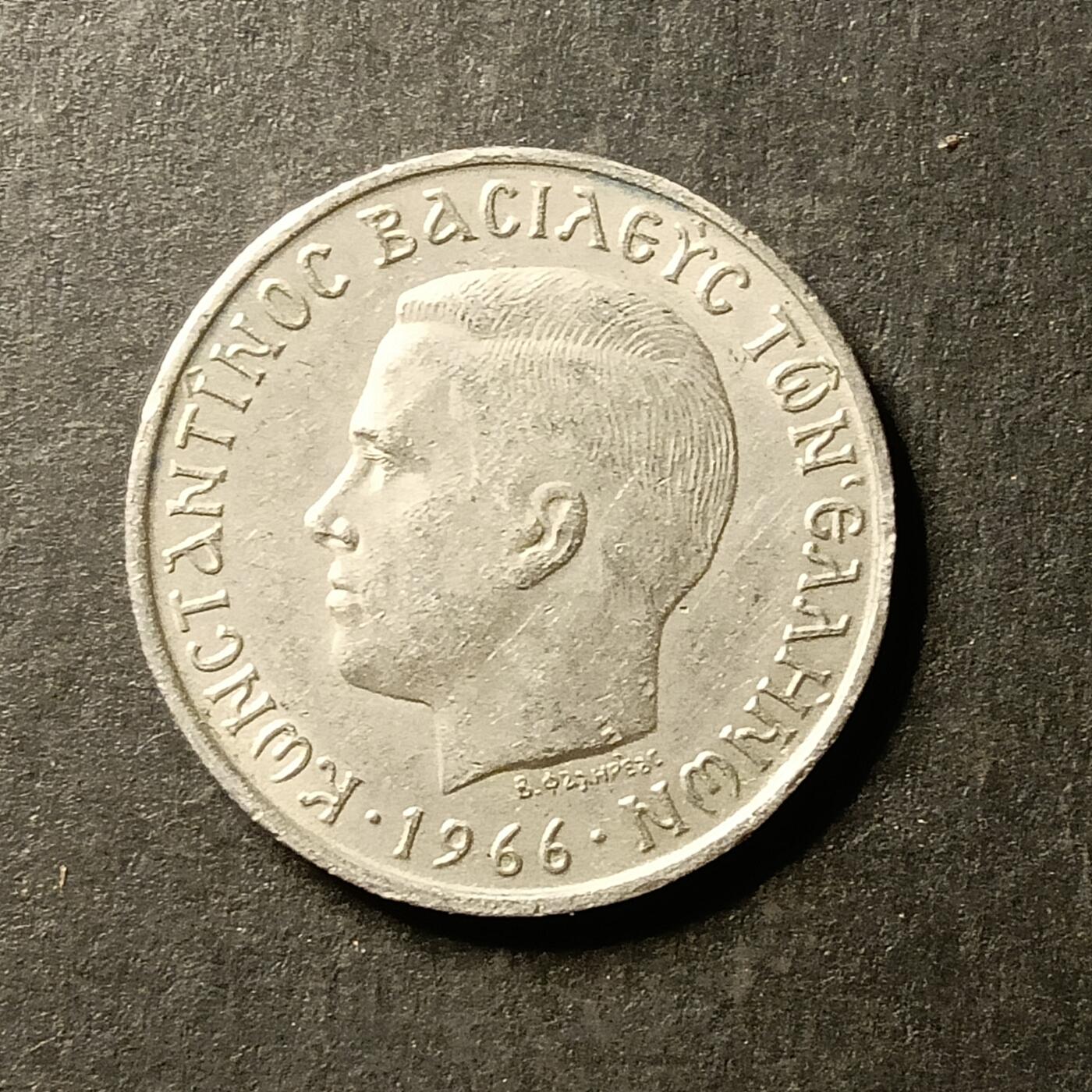 逸泉钱币2026A世界散币纸币纪念币专场A第一场 135 希腊2雷普塔