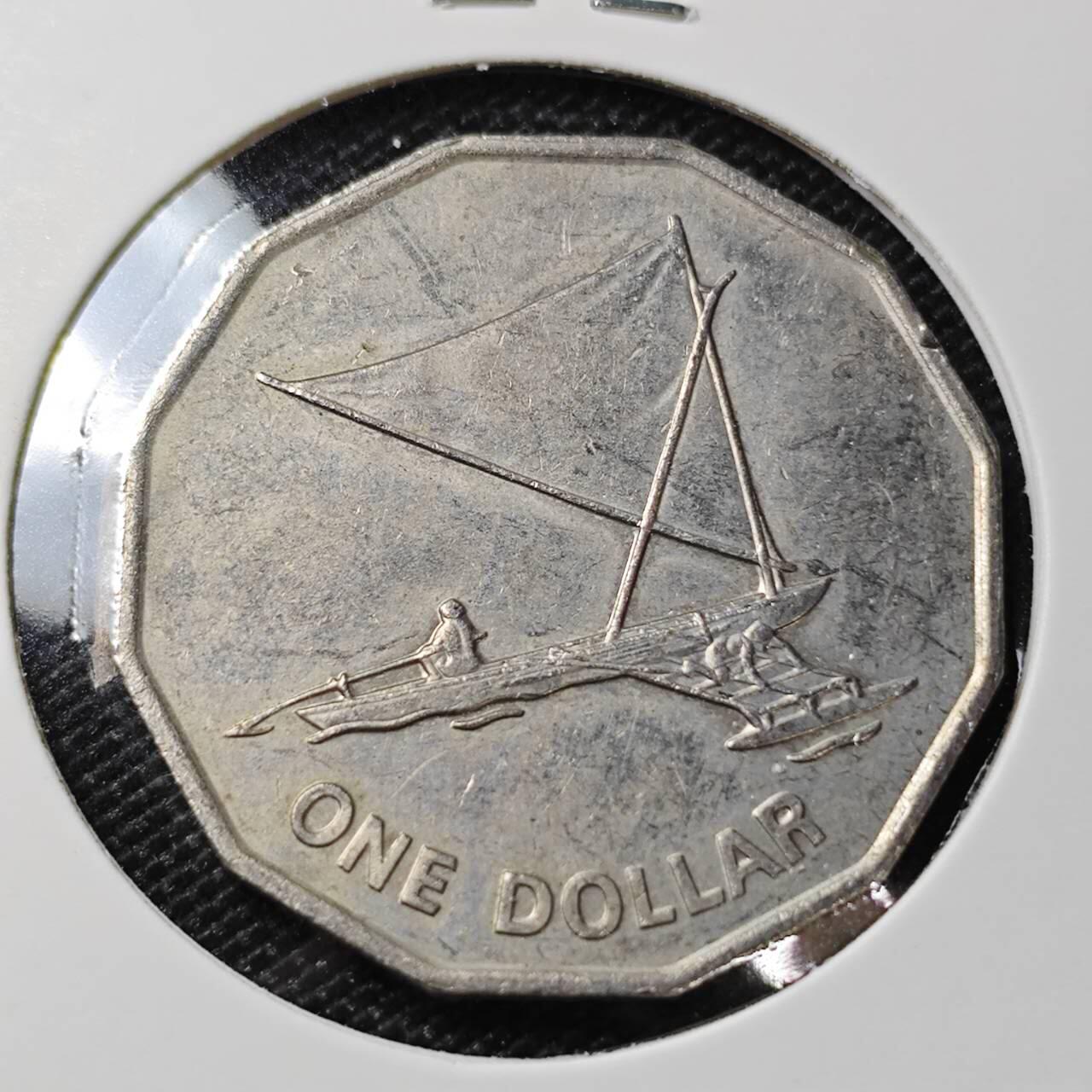 KK钱币收藏小铺 第380期  2月预留时间 周末发货 1979 基里巴斯1元