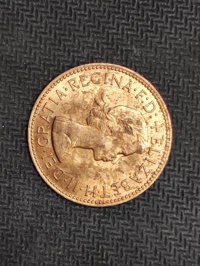 逸泉钱币2026C世界钱币纪念币专场第二组C1-400件 - 117伊丽莎白二世女王铜币